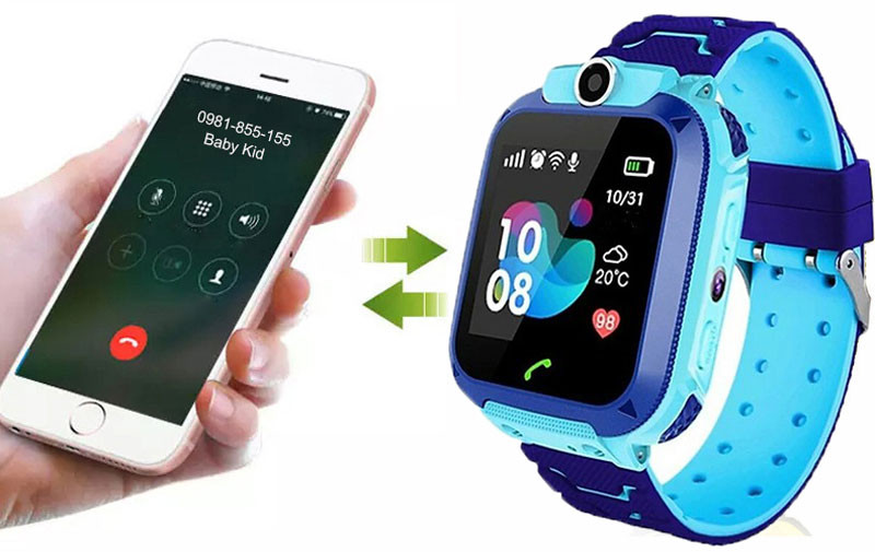 Khe cắm SIM trên đồng hồ thông minh BBK01 hỗ trợ tiếng Việt