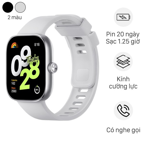 Trải nghiệm gọi điện trên đồng hồ thông minh Xiaomi Redmi Watch 4 mới nhất