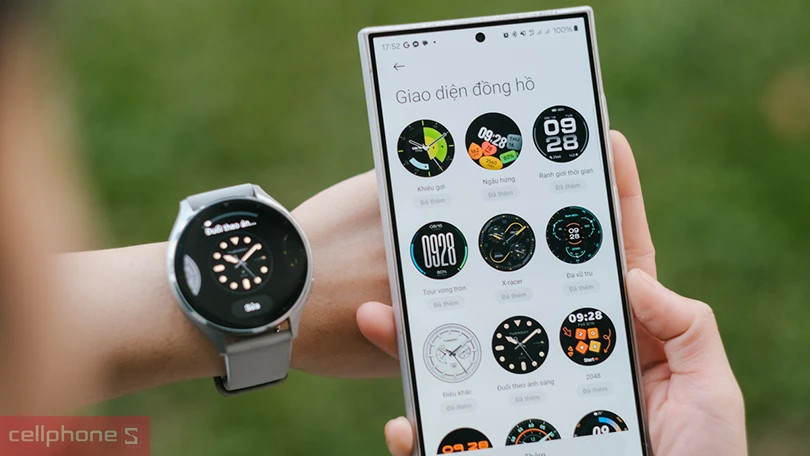 Màn hình AMOLED sắc nét và đa dạng mặt đồng hồ tùy chỉnh cho phân khúc 1-2 triệu