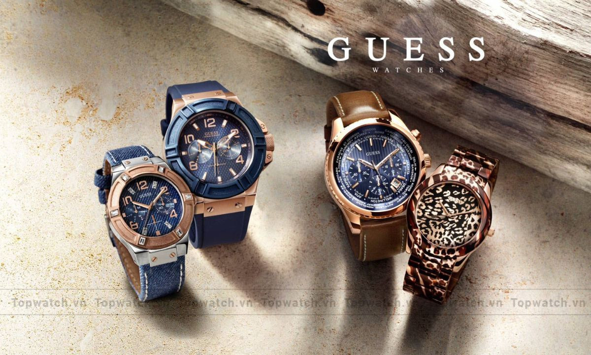 Tổng quan các mẫu đồng hồ Guess thời trang với thiết kế hiện đại, đa dạng