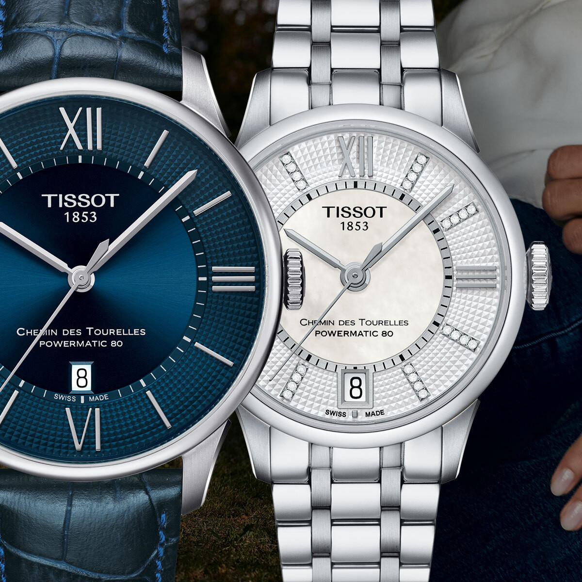 Đồng hồ Tissot Chemin des Tourelles Powermatic 80 sang trọng