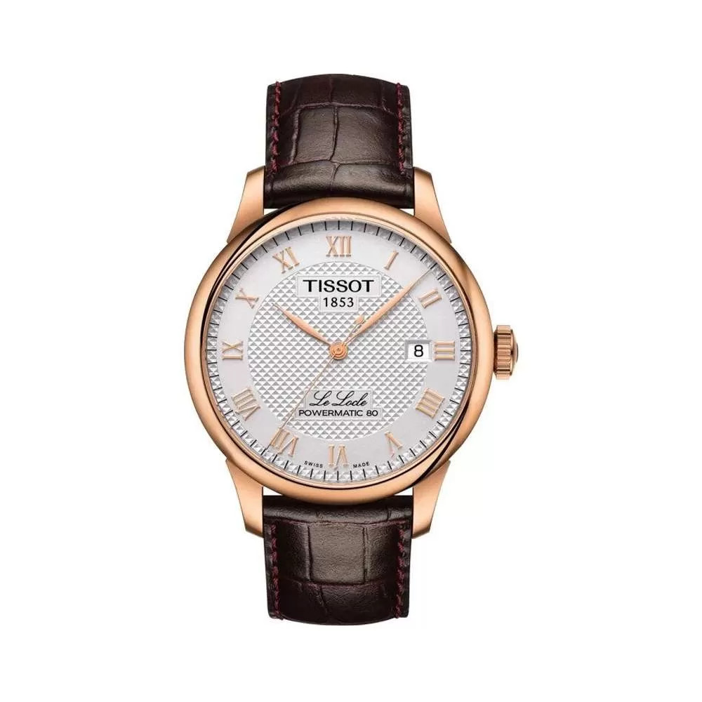 Đồng hồ Tissot Le Locle sang trọng, phù hợp với nam giới tay nhỏ.