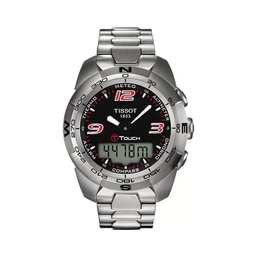Đồng hồ Tissot T-Touch Expert T013.420.11.057.00 43.6mm, với nhiều tính năng thể thao chuyên nghiệp.