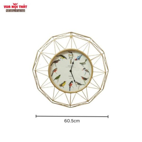Đồng hồ trang trí mạ vàng DH03 giá rẻ
