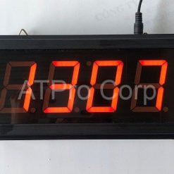 Đồng hồ LED treo tường 4 số nhỏ mã ATC-HHMM-S
