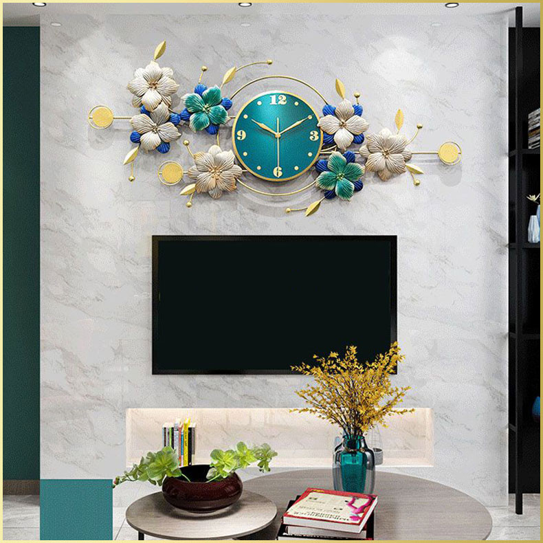 Mẫu đồng hồ decor nghệ thuật độc đáo từ cửa hàng Linh Trần TPHCM