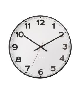 Giá đồng hồ treo tường quartz Karlsson KA5847WH mặt tròn tinh tế