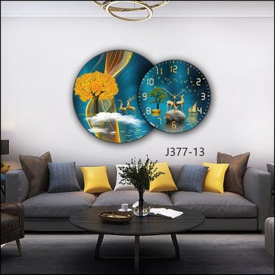 Tranh đồng hồ treo tường nghệ thuật và độc đáo của LaLa Shop TPHCM