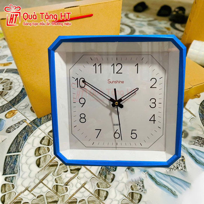 Đồng hồ treo tường 30cm hình vuông