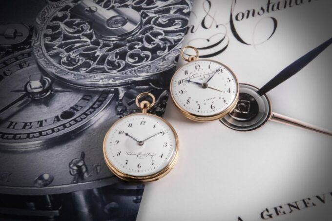Chiếc đồng hồ bỏ túi bằng bạc, sản phẩm đầu tiên của Vacheron Constantin, đặt nền móng cho các mẫu đồng hồ Geneve cao cấp.