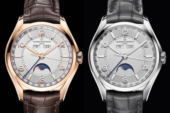 Mẫu đồng hồ Vacheron Constantin Fifty Six Complete Calendar thanh lịch, cung cấp thông tin lịch đầy đủ cho người dùng.