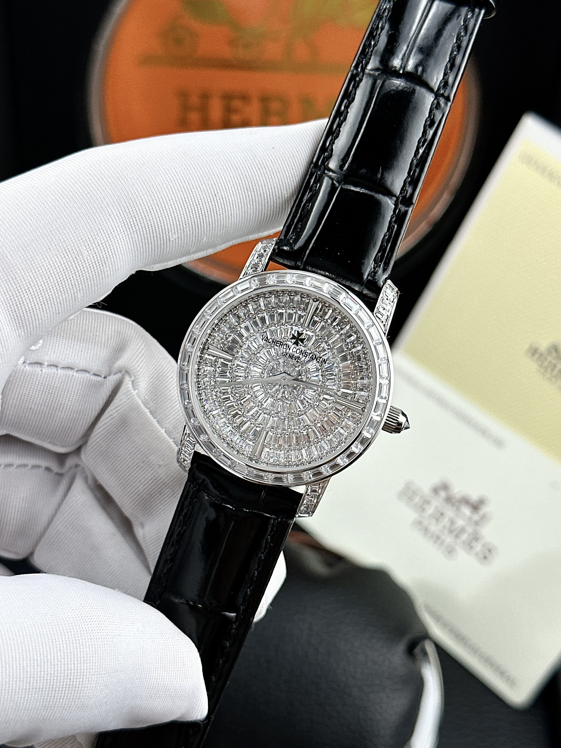 Đồng hồ Vacheron Constantin nữ máy cơ Nhật giá rẻ, chất lượng