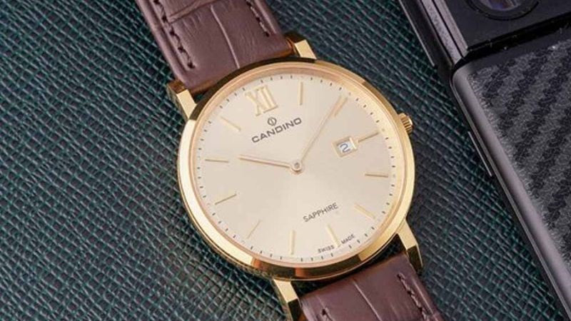 Đồng hồ vàng 18K bền bỉ và chắc chắn, thể hiện đẳng cấp phái mạnh