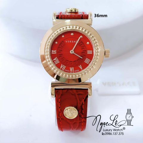 Đồng hồ Versace Nữ Dây Da Đỏ: Biểu Tượng Của Đẳng Cấp và Phong Cách