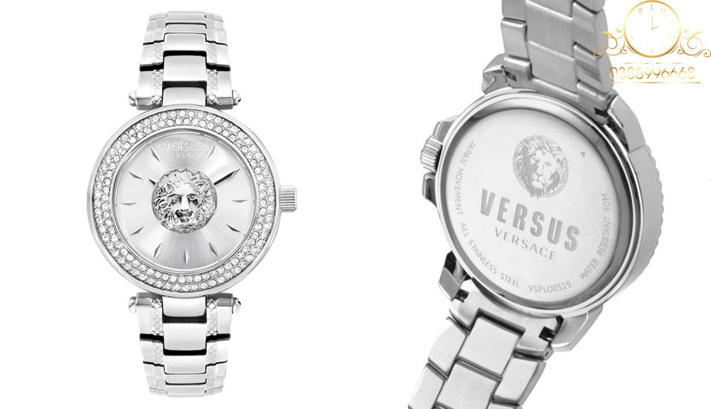 Đồng hồ Versus Versace nổi bật với bộ máy Quartz Thụy Sĩ chính xác và bền bỉ