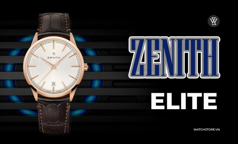 Vẻ đẹp thanh lịch của dòng đồng hồ Zenith Elite unisex