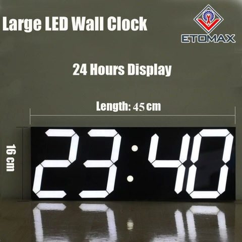Đồng Hồ Điện Tử LED Treo Tường: Nâng Tầm Không Gian Sống Với Công Nghệ Hiện Đại
