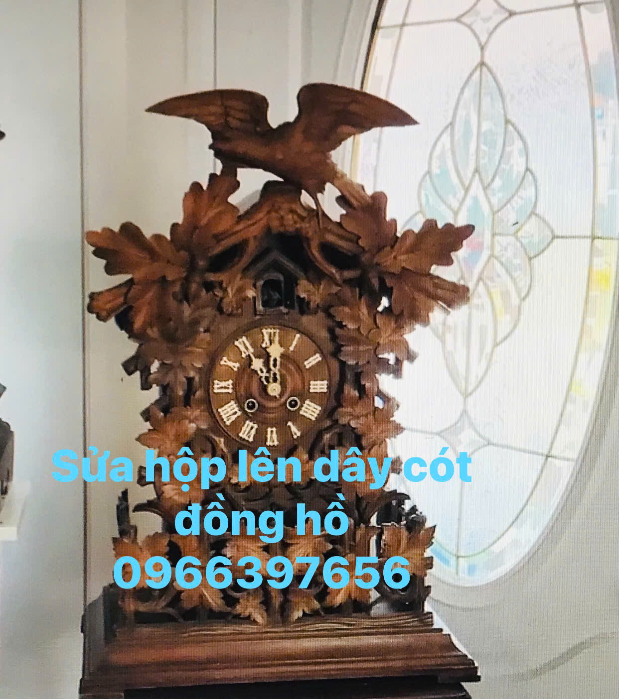 Bảo dưỡng đồng hồ cổ treo tường tại Hà Nội