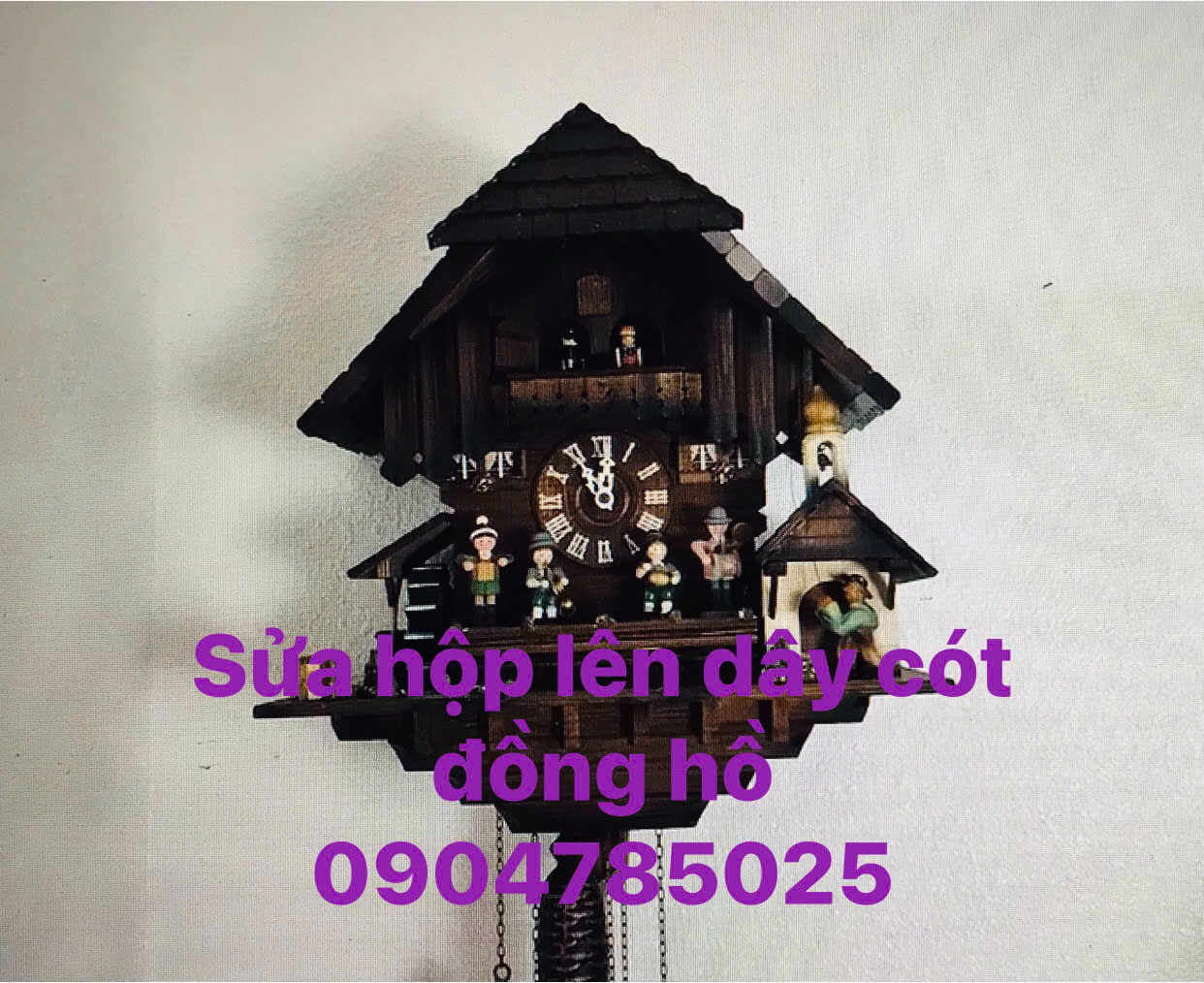Hệ thống cơ sở sửa đồng hồ treo tường tại Hà Nội