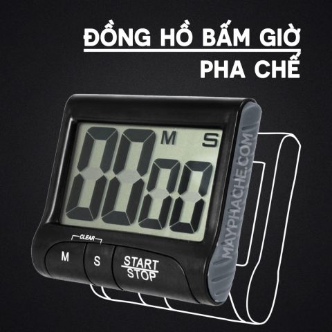 Đồng Hồ Bấm Giờ Pha Chế: Bí Quyết Vàng Tạo Nên Hương Vị Hoàn Hảo Cho Mọi Barista