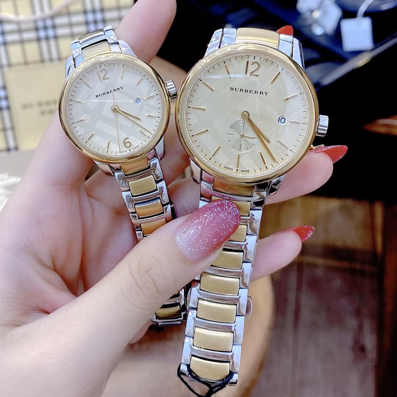 Đồng Hồ Cặp Burberry Chính Hãng BU10004 & BU10108: Biểu Tượng Của Phong Cách Và Tình Yêu Bền Chặt