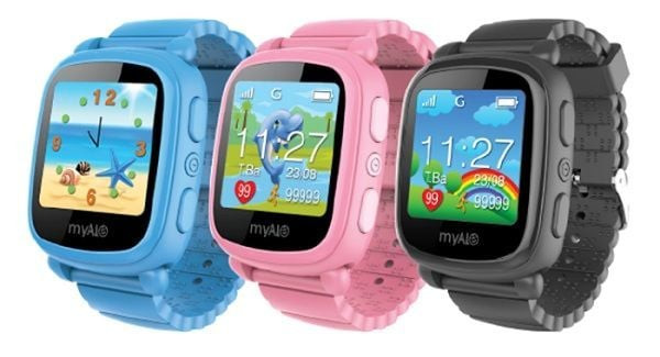 Hệ thống bảo mật vững chắc của đồng hồ nam cho trẻ em Myalo Kidsphone KS62W