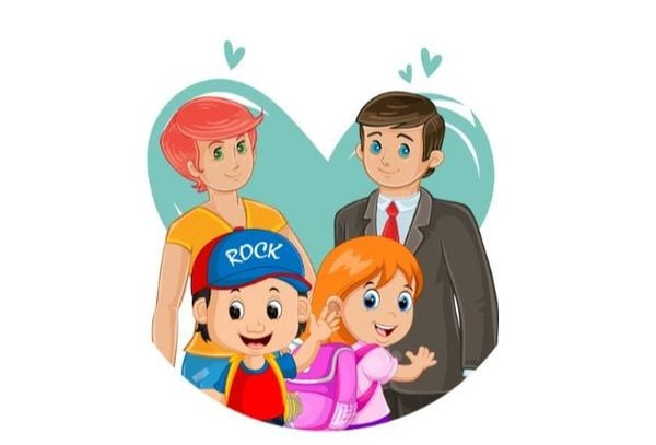 Hai bé trai sử dụng đồng hồ Myalo Kidsphone KS62W để kết bạn và tương tác