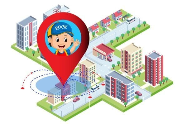 Đồng hồ thông minh trẻ em nam Myalo Kidsphone KS62W với màn hình hiển thị tính năng SOS và bản đồ định vị