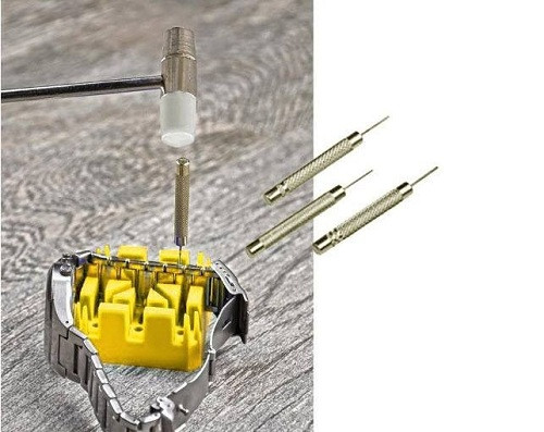 Bộ dụng cụ chuyên dùng để thay mắt dây đồng hồ, một phần quan trọng trong danh mục bán phụ kiện sửa chữa đồng hồ