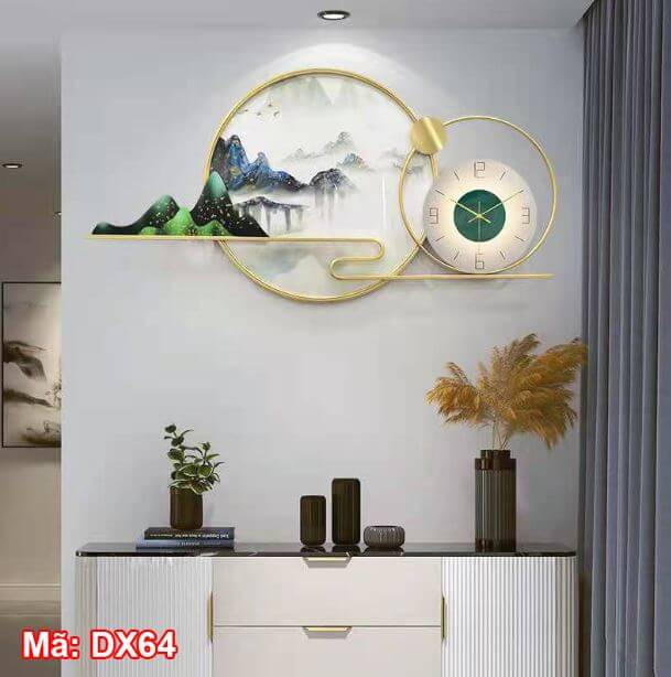 Đồng hồ treo tường tối giản