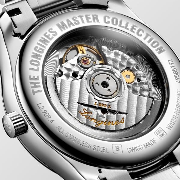 Đồng hồ Longines Master Collection, minh họa vẻ đẹp của đồng hồ cơ và tầm quan trọng của việc duy trì để tránh tình trạng tại sao đồng hồ cơ hay bị chết