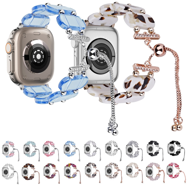 Dây đeo Apple Watch Series 4 bằng nhựa có thể thu vào trên cổ tay