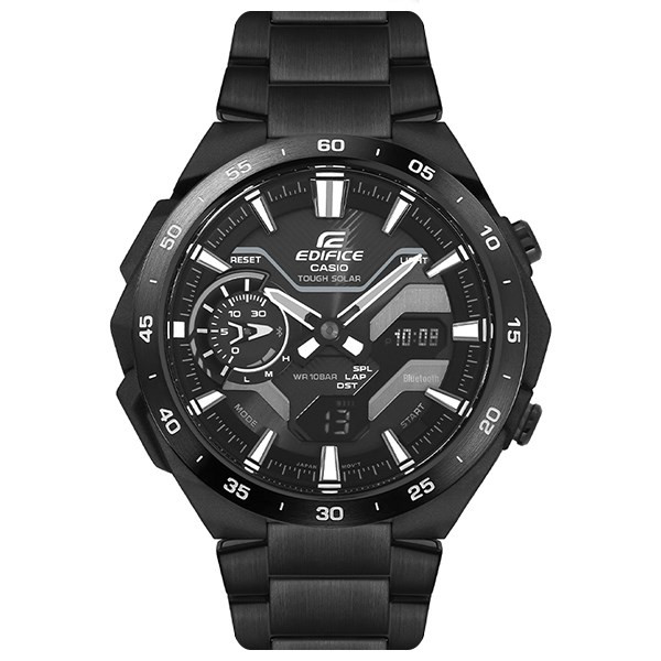 Đồng hồ nam EDIFICE CASIO ECB-2200DC-1ADF màu đen cá tính.