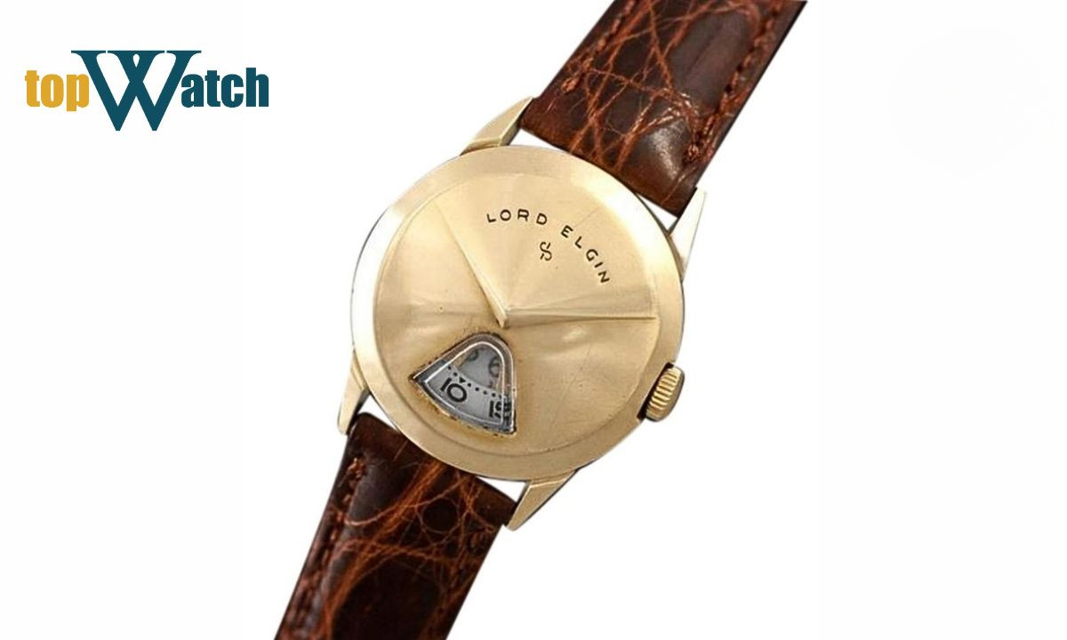 Đồng hồ Elgin Lord Direct Read “Chevron” Digital Jump Hour độc đáo
