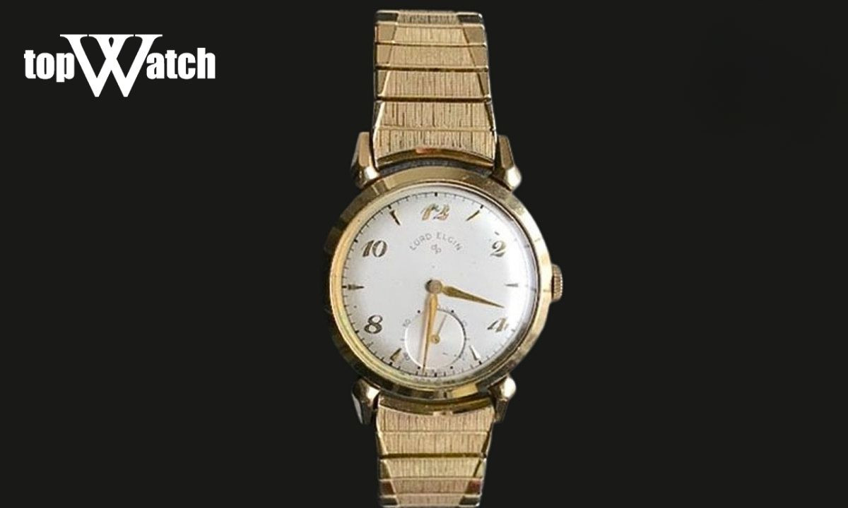 Đồng hồ tự động Elgin Wakefield 14KT Automatic bọc vàng sang trọng