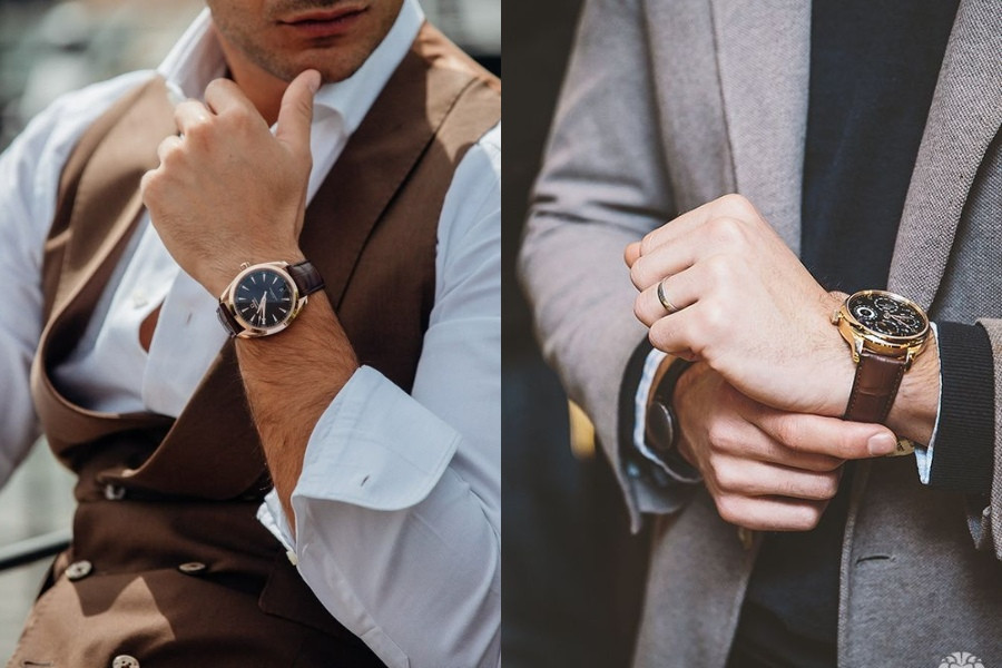 Các loại đồng hồ phổ biến và cách phối với quần áo nam phù hợp từng phong cách.