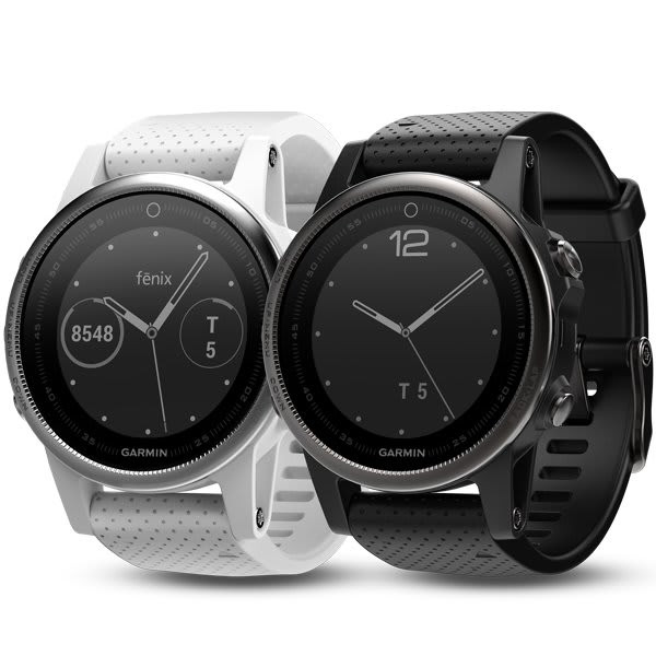 Garmin fēnix 5S hiển thị dữ liệu hoạt động khi tập luyện thể thao ngoài trời