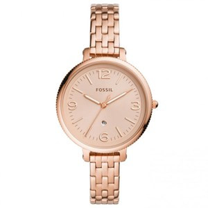 Đồng hồ Fossil Carlie 38 mm nữ ES4946 dây kim loại vàng hồng