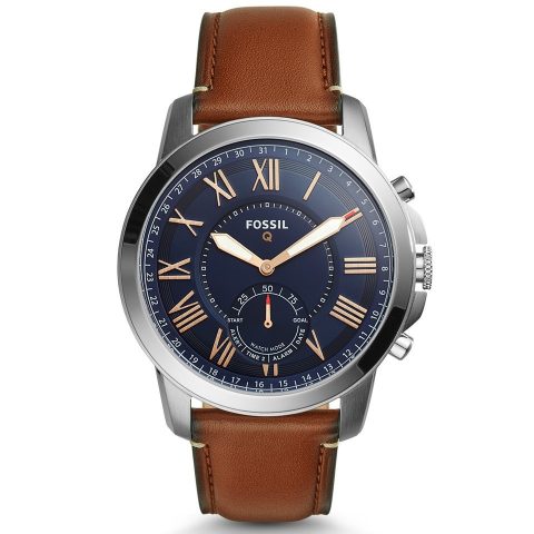 Đồng hồ thông minh Fossil Hybrid FTW1122 hiển thị giao diện và các tính năng chính