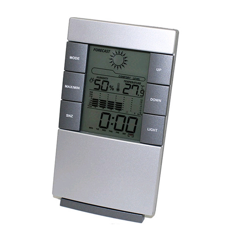 Đồng hồ để bàn đo nhiệt độ 2 IN 1