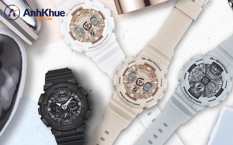 Dòng G-Shock S series với phong cách mạnh mẽ nhưng tinh tế dành cho nữ giới