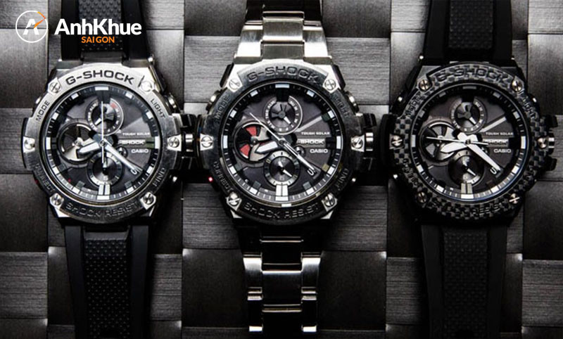 G-Steel: Dòng đồng hồ G-Shock kết hợp thép không gỉ và cấu trúc lõi carbon
