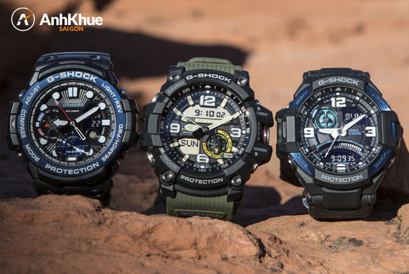 Đồng hồ G-Shock Master of G chuyên dụng cho môi trường khắc nghiệt