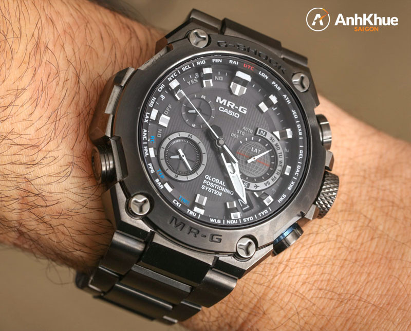 Dòng đồng hồ G-Shock MR-G cao cấp, sự kết hợp giữa kim loại và công nghệ tiên tiến