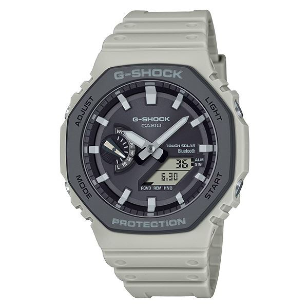 Đồng hồ nam G-SHOCK 2100 45.4mm GA-B2100LUU-5ADR với khả năng kết nối điện thoại.