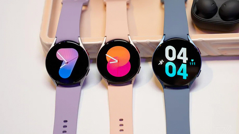 Các phiên bản màu sắc đa dạng của đồng hồ Samsung Galaxy Watch 5