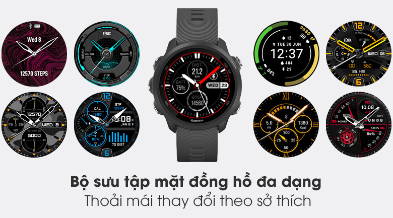 Tùy biến mặt đồng hồ thông minh Garmin Forerunner 245 qua ứng dụng Connect IQ Store