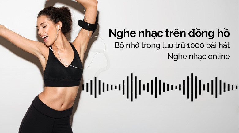 Đồng hồ thông minh Garmin Forerunner 945 cho phép lưu trữ và phát nhạc tiện lợi