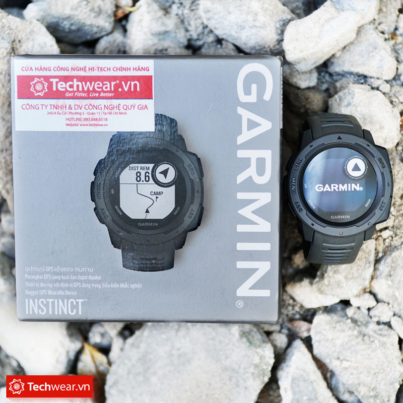 Các chức năng nổi bật của đồng hồ Garmin Instinct, đại diện cho đồng hồ quân đội Mỹ