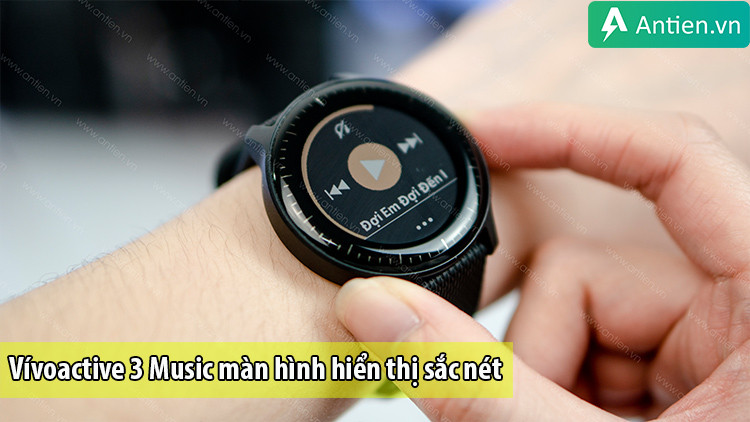 Garmin Vivoactive 3 Music màn hình hiển thị sắc nét
